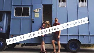 Van Tour  Former 75t Horsebox camper conversion truck  van tour [upl. by Farl]