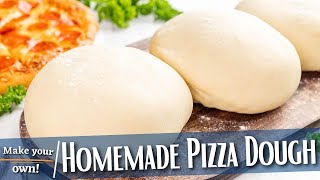 Easy Homemade Pizza Dough [upl. by Greenebaum]