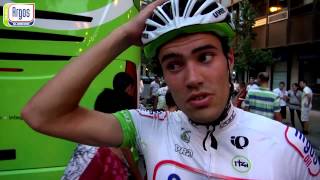 Tom Dumoulin after Vuelta team time trial [upl. by Atikihs]