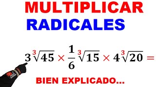 Multiplicación de radicales con fracciones Ejemplo 2 [upl. by Llekcm]