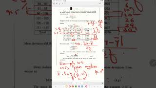 Mean deviation from median ch 4 lec 14 [upl. by Alegnave]