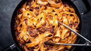 Short Rib Ragu  The Number 1 Cold Weather Comfort Meal [upl. by Broadbent]