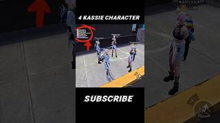 4 Kassie Character Ability Test 🔥 Free Fire New Character Kassie Skill ffloverzone [upl. by Tedder]