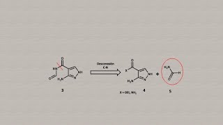 Alopurinol antigotoso análisis retrosintético I [upl. by Nalahs]