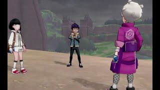 Bede wild area and Hammerlocke dialogue Pokémon Sword Shield [upl. by Eeniffar]