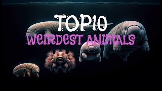 Top 10 Weirdest Animals  Can You Guess Them All top10 [upl. by Jared]