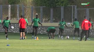 Quart de finale CAN 2019 Dernière séance dentrainement des lions [upl. by Sailesh]