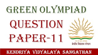 Green Olympiad 2023 ☘️🥇  Green Olympiad Question Paper 11 [upl. by Winograd645]