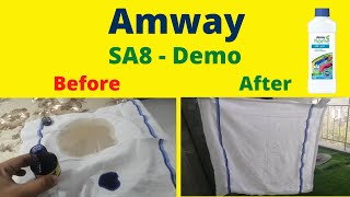 Amway Home SA8 Liquid Concentrated Laundry Detergent Full Demo  How To Use Amway SA8  New 2022 [upl. by Jacobs]