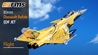 80mm Rafale  FMS EDF Jet Aircraft [upl. by Nanci]