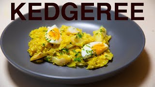 Smoked haddock Kedgeree  A British Classic breakfast [upl. by Carlin]