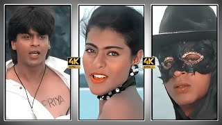 Baazigar O Baazigar 4K Status  Shahrukh KhanKajol  DHARMESH OFFICIAL [upl. by Min]