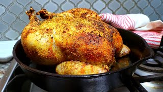 This OVENROASTED CHICKEN is easy to make and perfect for beginner cooks [upl. by Nyrret]