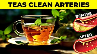 5 AMAZING Herbal Teas that Clean Arteries and Lower High Blood Pressure [upl. by Enylcaj]