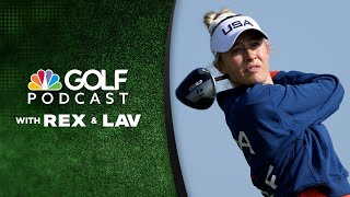 Megaweek in golf Olympic women Tours regularseason finale  Golf Channel Podcast [upl. by Homans312]