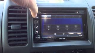 2005 Nissan Xterra  Frontier Alpine IVEW535HD Radio iPhone Bluetooth Upgrade Repair Replacement [upl. by Rebak]