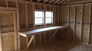 12 X 16 Workshop Shed  Ottawa Shed Builders [upl. by Mercuri363]