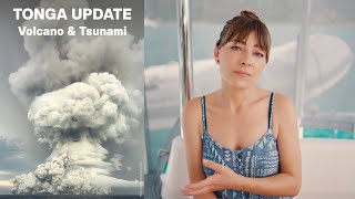 UPDATE Tonga Volcano Eruption amp Tsunami [upl. by Weir]