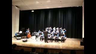 Sherwood Middle Academic Magnet Jazz Band performing quotMinor Madnessquot [upl. by Wrigley]