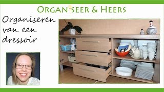 Organiseren van een dressoir [upl. by Ursola]