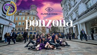 KPOP IN PUBLIC  LONDON PURPLE KISS  PONZONA  INTROCROWN  DANCE COVER BY ODC  ONE TAKE 4K [upl. by Nosae]