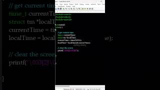 How to create digital watch using c programing language code [upl. by Tarazi995]