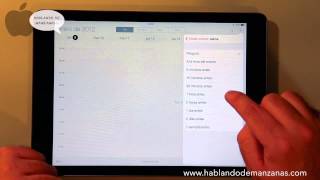 Aprende a usar el calendario del Iphone o Ipad [upl. by Cryan171]