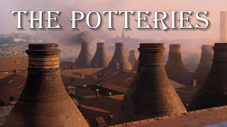 The Potteries Stoke On Trent A Journey Through History Colourized Video [upl. by Aihtniroc]