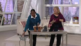 Lamo Water amp Stain Resistant Suede Tassel Ankle Boots  Thalia on QVC [upl. by Ecienaj]