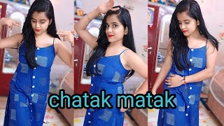 chatak matak  Dance by vanshika  choreography [upl. by Gayelord]