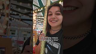 I rode the carousel in the mall 😂🎠 Tulsa Vlog Pt4 vlog mall carouselride [upl. by Dammahum111]