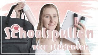 SCHOOLSPULLEN DIE JE NODIG HEBT ALS JE GAAT STUDEREN 🤓 • Back to School 20192020 📚  Tessa Jansen [upl. by Edson]