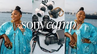 TRAVEL VLOG Sony Camera Camp  My FIRST Brand Trip in San Diego with Sony  Tamara Renaye [upl. by Azral]