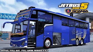 UPDATE KODENAME😱 JETBUS 5 FINAL SCANIA K410 CB MNXRPC  BUSSID V42 [upl. by Elvira724]