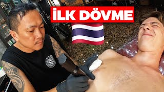 İLK DÖVMEMİ Taylandda Yaptırdım 🇹🇭 [upl. by Llewellyn]