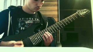 AVERSIONS CROWN  Hollow Planet guitar cover [upl. by Kaczer]