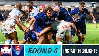 Edinburgh v Vodacom Bulls  Instant Highlights  Round 5  URC 2023234 [upl. by Naxor]