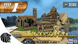 BLOCKSCAPE Melhor que Minecraft  Conhecendo o Jogo  Série  1 PTBR [upl. by Jaela]