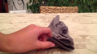 Pliage des chaussettes  Astuce Rangement [upl. by Neom]