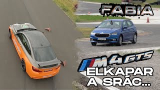 quotÉn PRÓBÁLTAM ÉSSZEL menniquot Skoda Fabia 10 TSI vs BMW M4 GTS Laptiming Ep 242 [upl. by Cristy604]