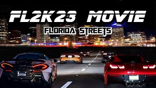 FL2K23 MOVIE  Some of the BEST Street Racing in Florida 1000hp  COPS [upl. by Eatton]