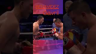 Benavidez Vs Gavril I Momen Benaidez Kena Sengat Gavril Ronde 12 shortsfeed boxing tinju [upl. by Eusoj]