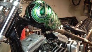 Part 14 1999 Sportster Chop  Building a Chopper [upl. by Nnyllaf]