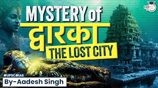 The Lost City of Dwarka  History amp the Remarkable Discovery of an Underwater City  StudyIQ IAS [upl. by Cannice929]