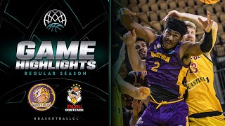 Hapoel Holon v Filou Oostende  Gameday 3  Highlights  BasketballCL 202324 [upl. by Lim]