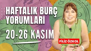 Filiz Özkol ile haftalık burç yorumları  2026 Kasım [upl. by Aural]