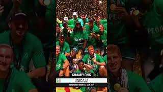 🏆🌎 UNICAJA CAMPEÓN DE LA COPA INTERCONTINENTAL 💚💜 [upl. by Haerdna]