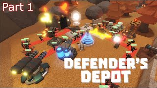 Roblox Defenders Depot Part 1 [upl. by Etnoed]