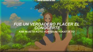 Karakai Jouzu no Takagi san Movie  Kimi ni Todoke Sub Español『AMV』 [upl. by Eidnac787]