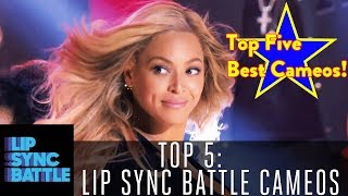 Top 5 Lip Sync Battle Cameos  Lip Sync Battle [upl. by Htiaf]